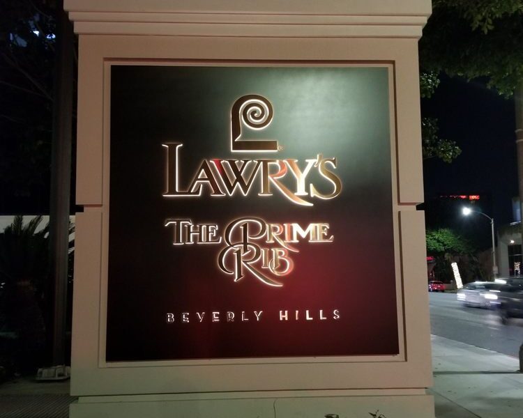 Lawry’s The Prime Rib – Beverly Hills